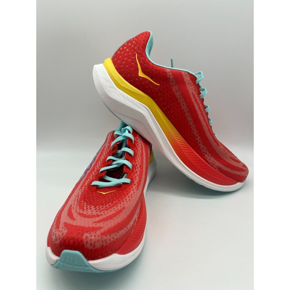 Hoka One One Mach X Cerise Cloudless 1141450 CRSCL Men's Size 12D - Picture 5 of 12
